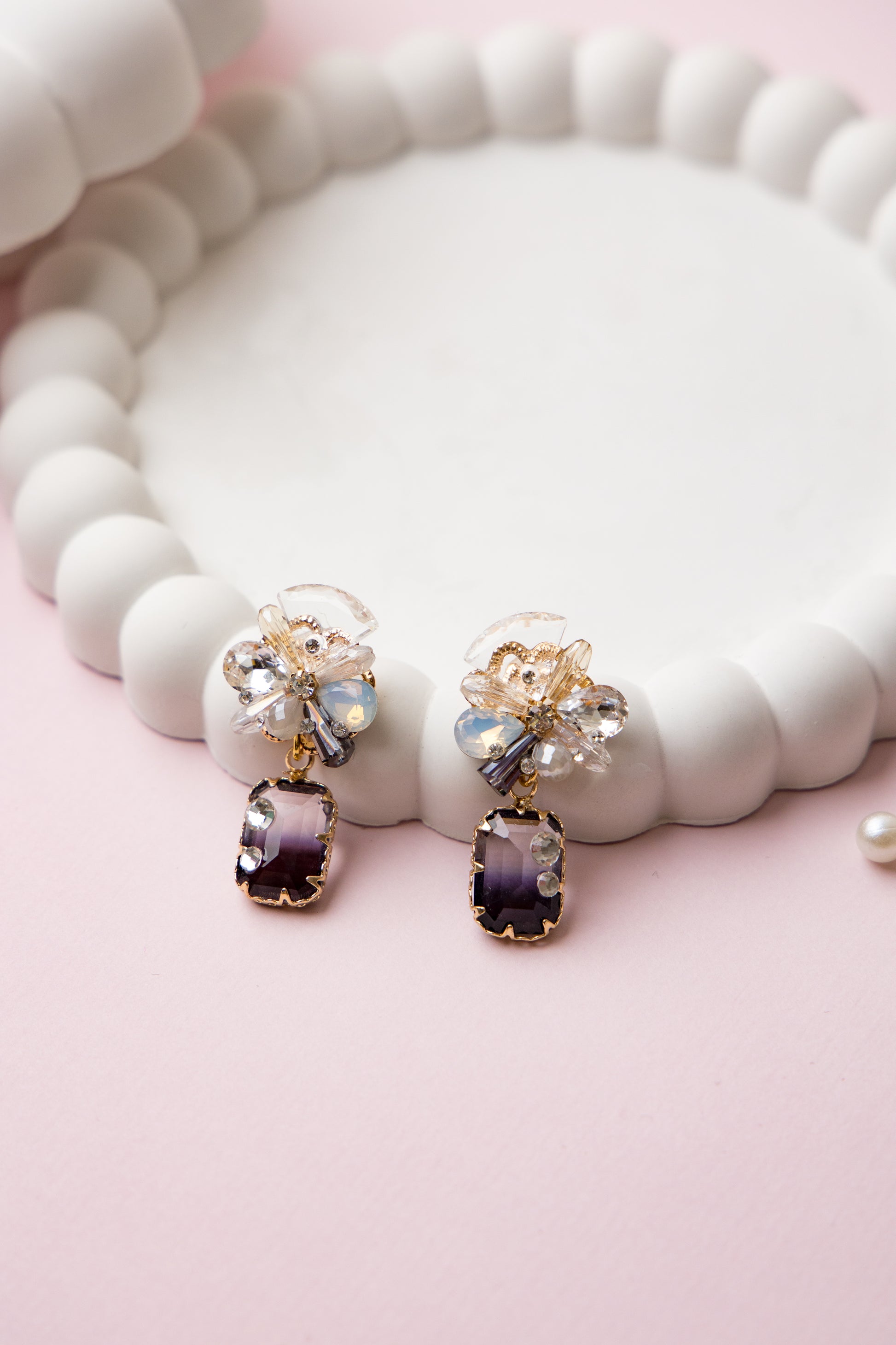 Twilight Bloom Earring