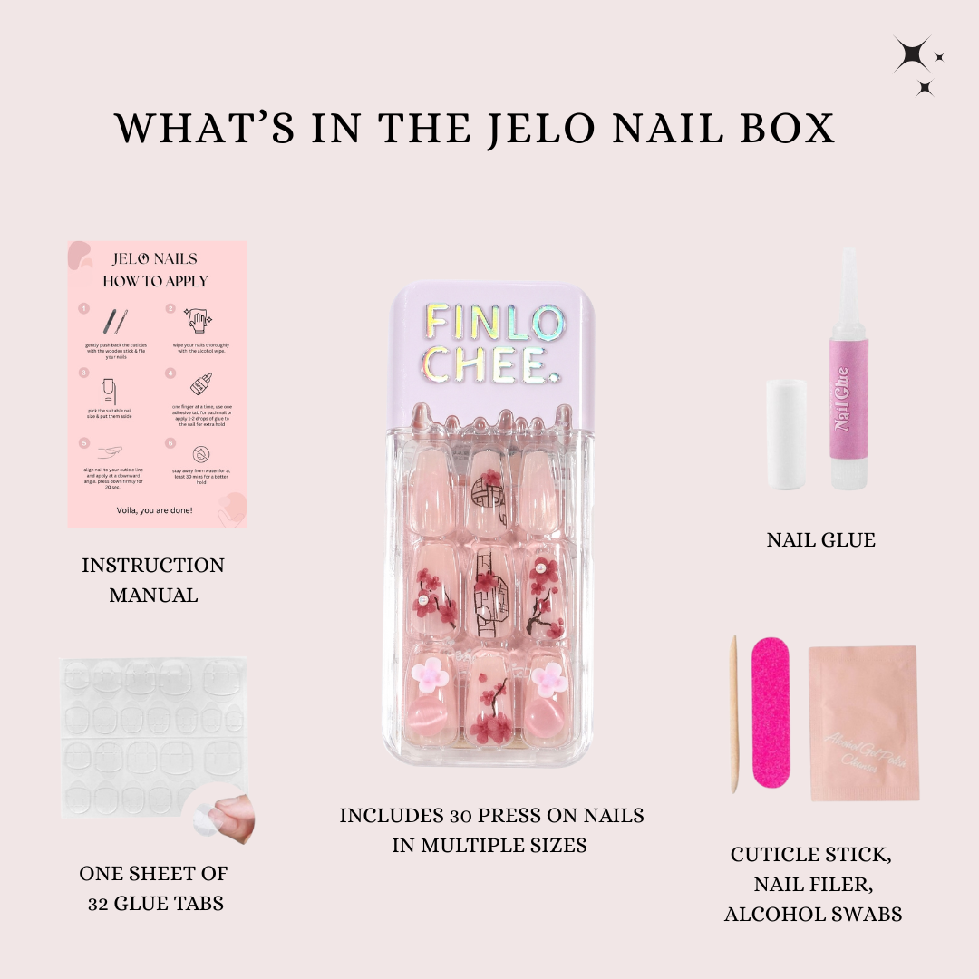 Cherry Blossom Soft Gel Press-On Nails