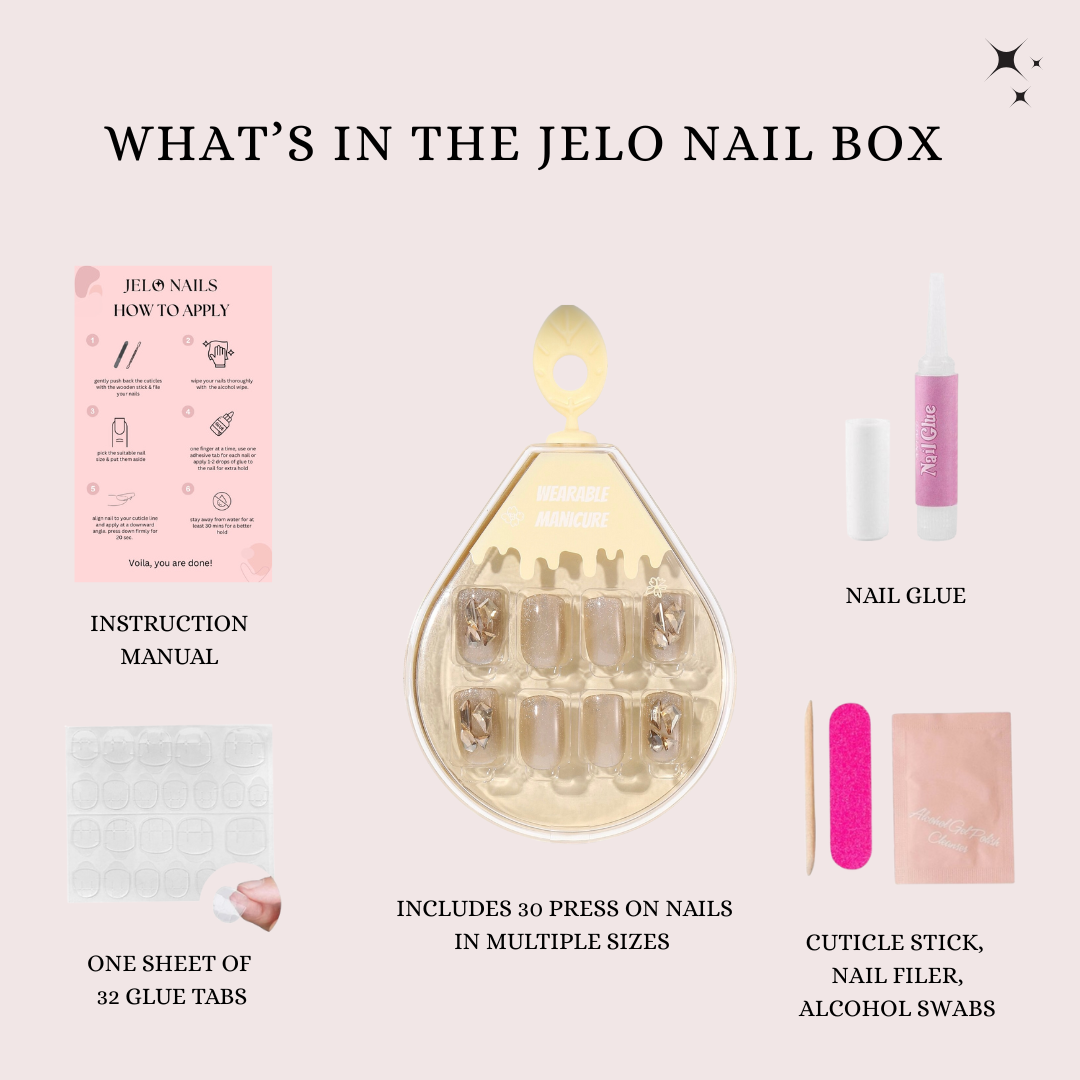 Champagne Gold Soft Gel Press-On Nails