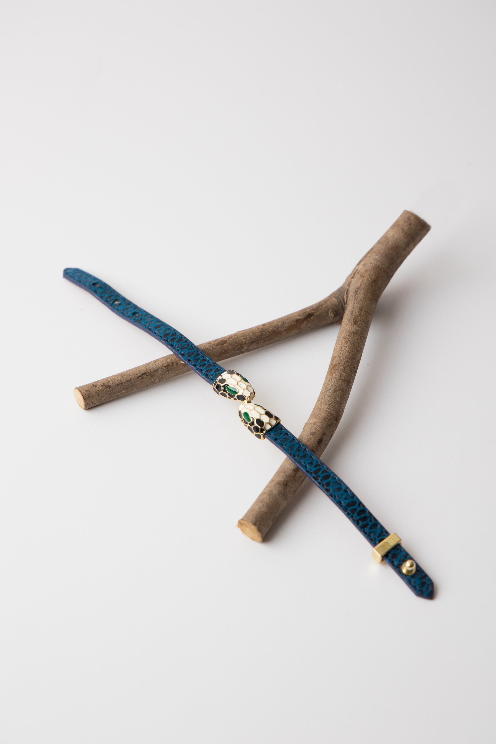 Serpent Wrap – Vegan Leather Bracelet