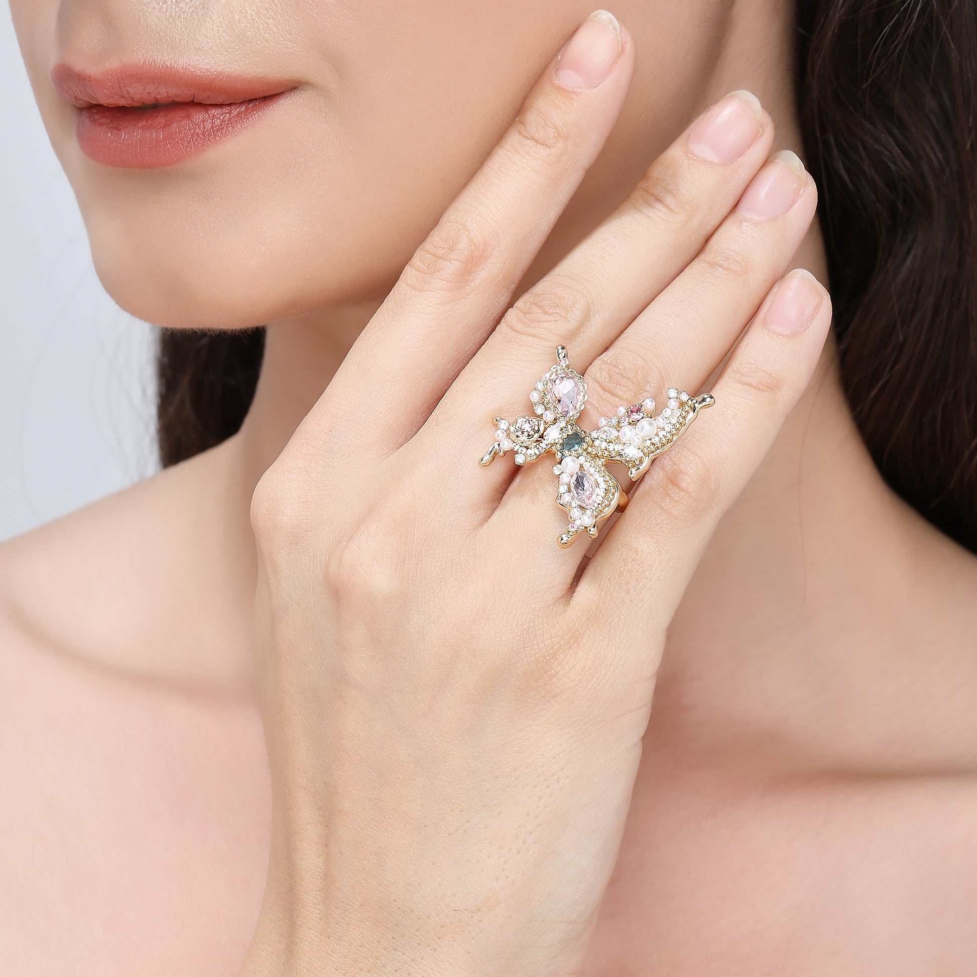 Celestial Butterfly Ring