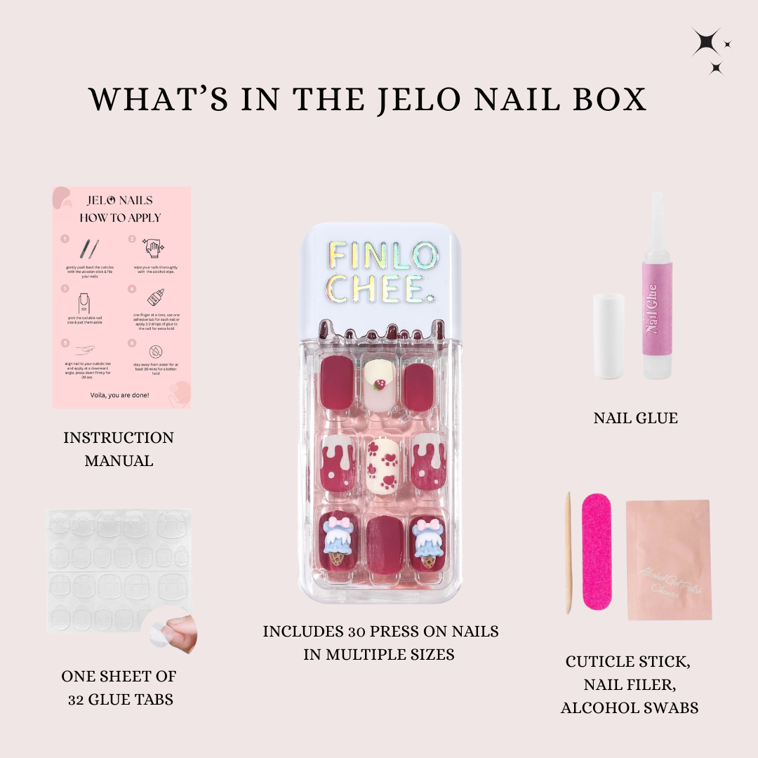 Berry Sweet Treats – Soft Gel Press-On Nails