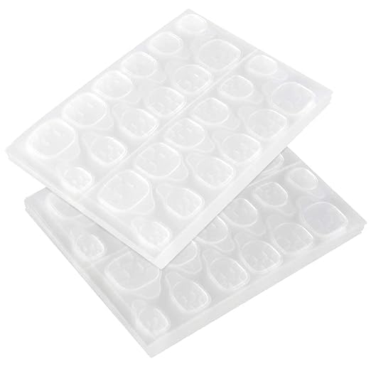 One Sheet Of 24 Nails Glue Tabs each