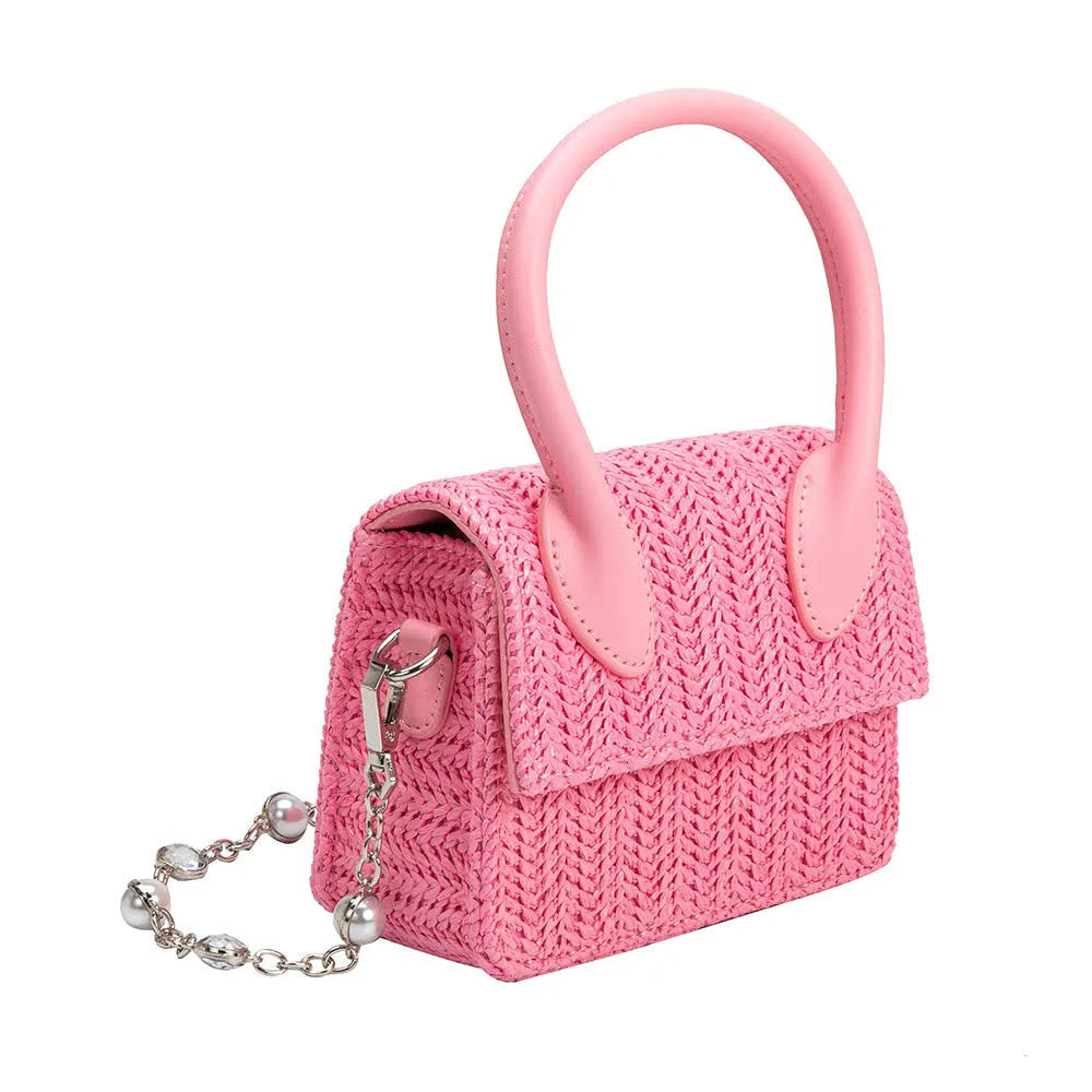 Elevate your style with our trendy collection of bags, featuring woven textures, bold details, and versatile straps. Perfect for adding charm and function to any look.
