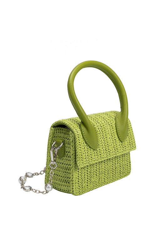 Elevate your style with our trendy collection of bags, featuring woven textures, bold details, and versatile straps. Perfect for adding charm and function to any look.