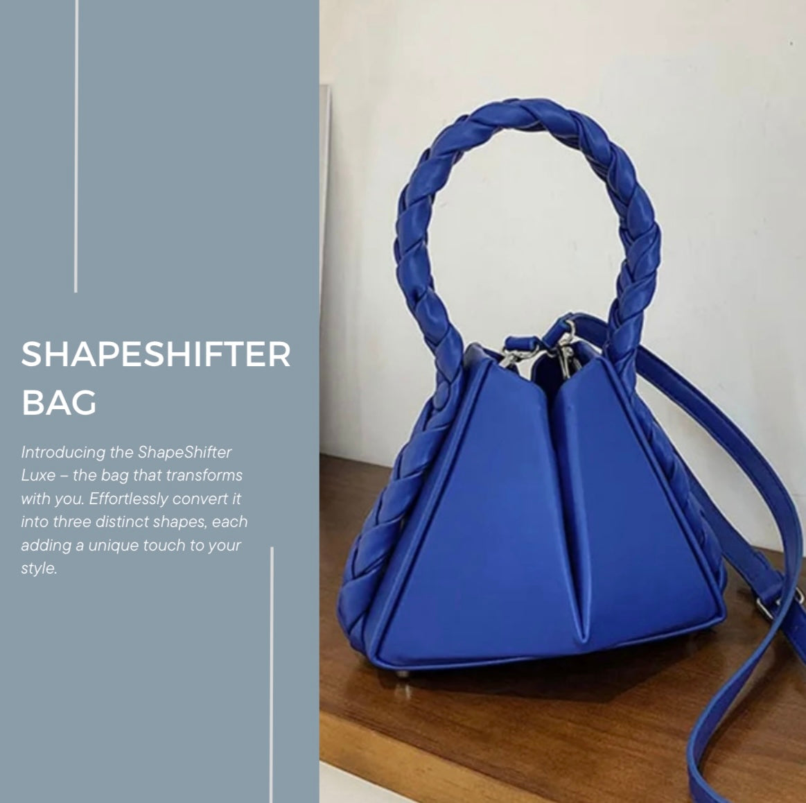 Elevate your style with our trendy collection of bags, featuring woven textures, bold details, and versatile straps. Perfect for adding charm and function to any look.