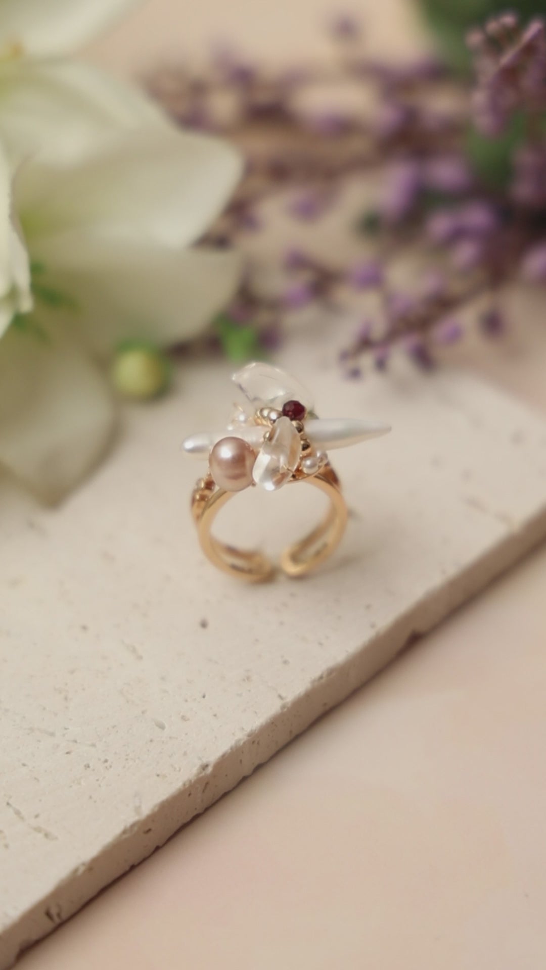 Elysian Bloom Ring