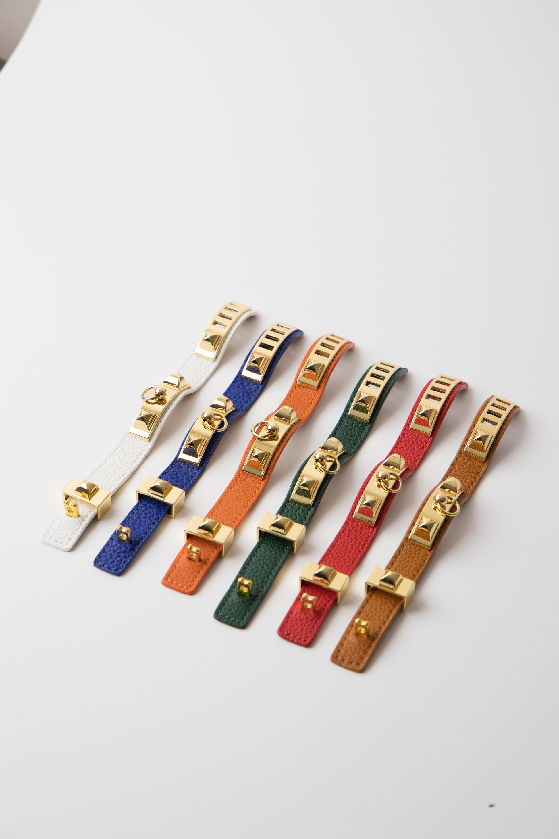 Pyramid Wrap – Vegan Leather Bracelet