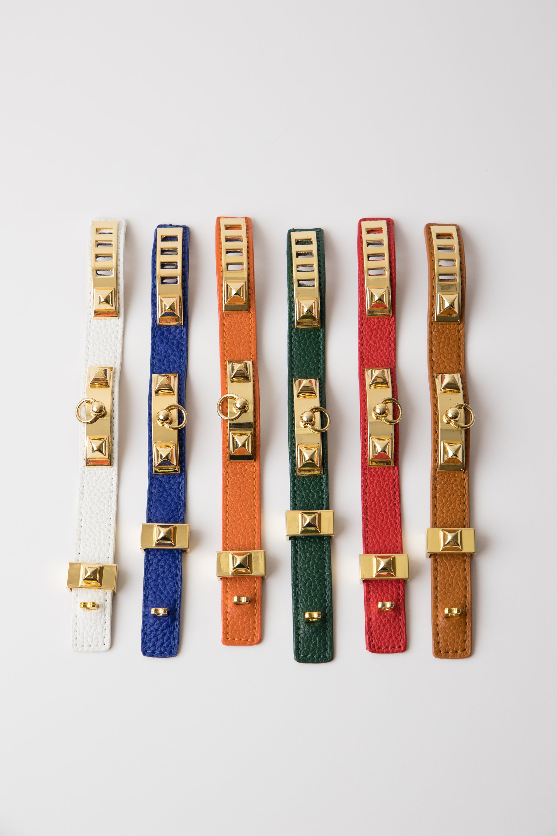 Pyramid Wrap – Vegan Leather Bracelet