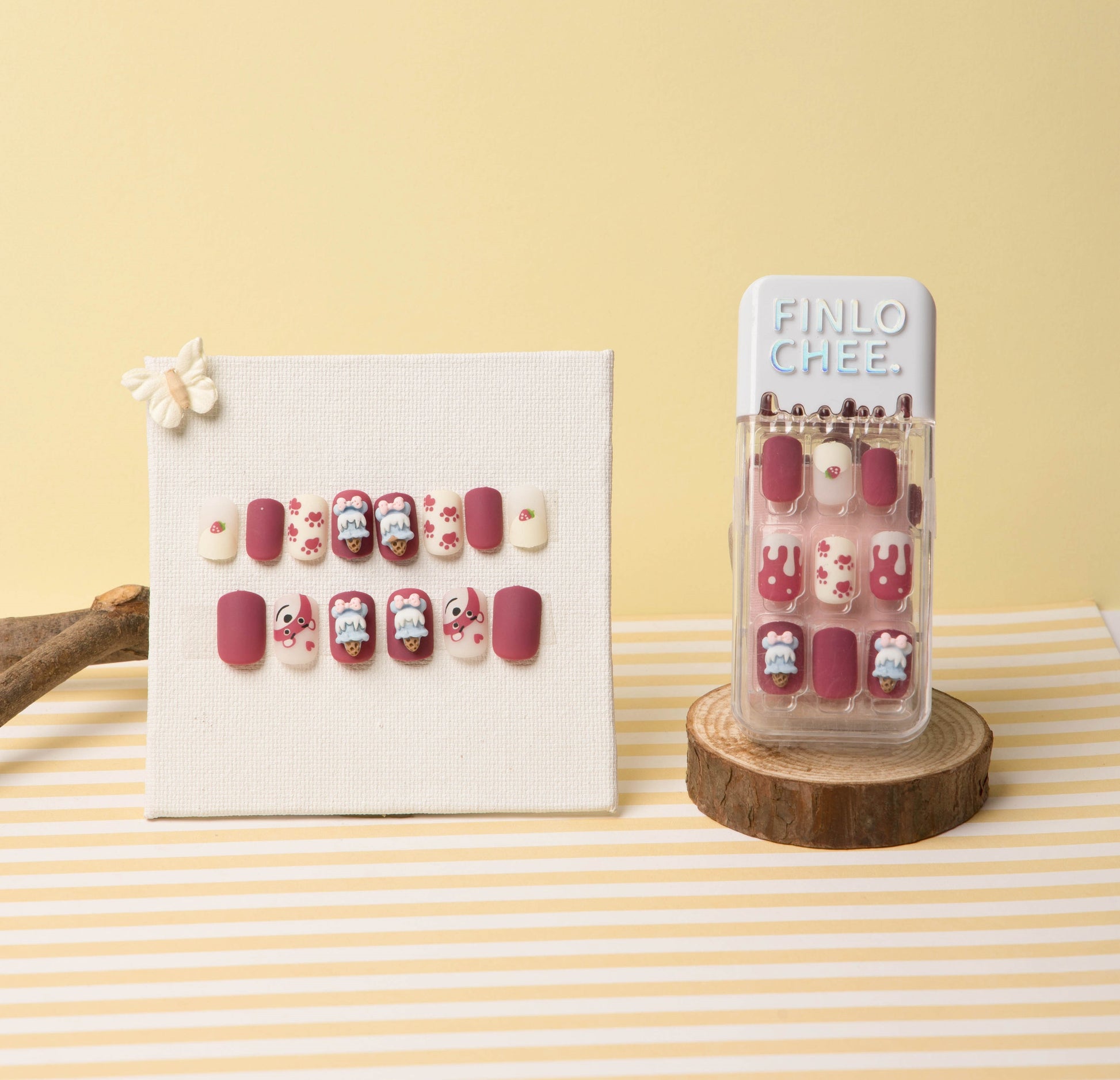 Berry Sweet Treats – Soft Gel Press-On Nails