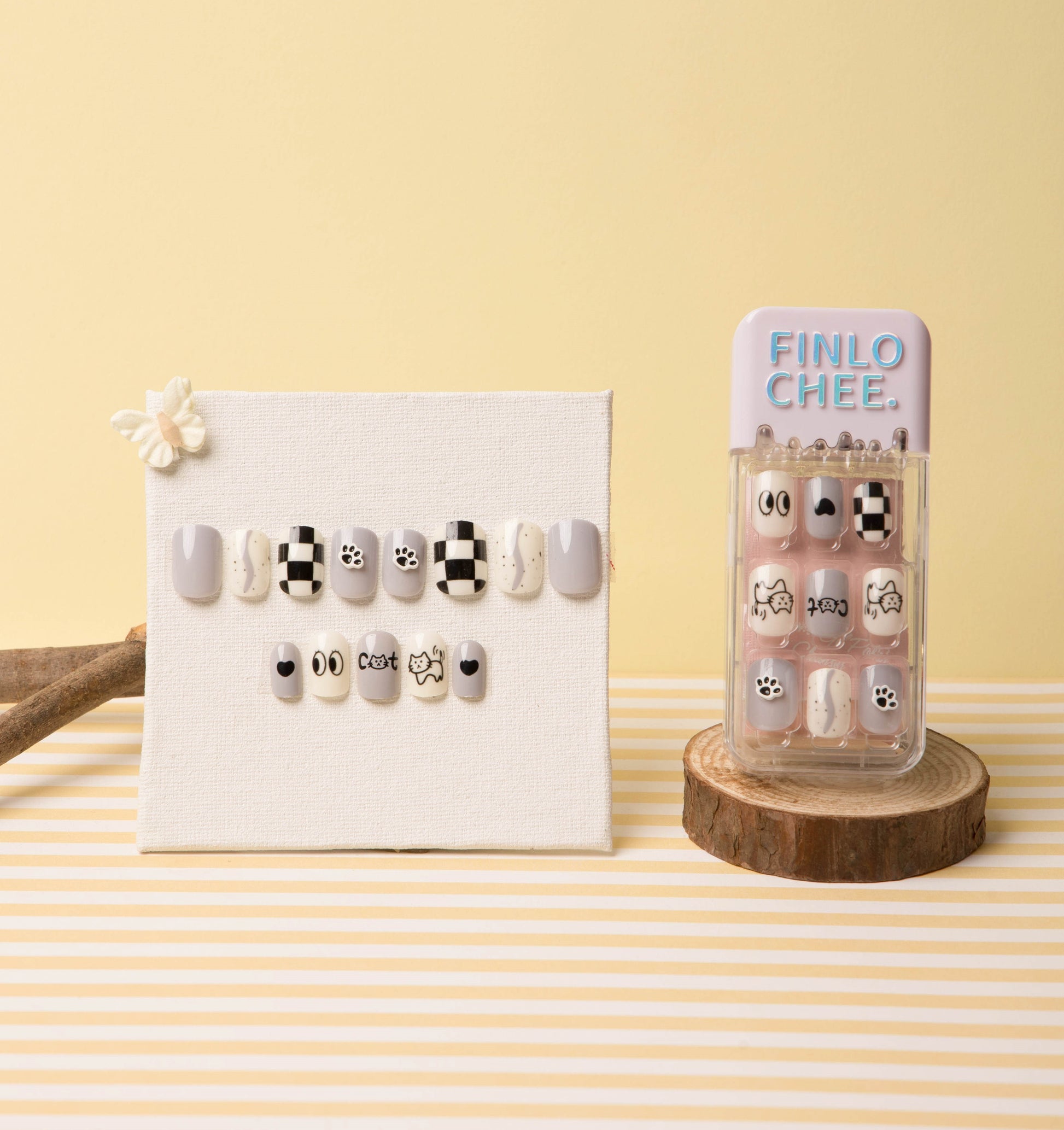 Urban Grey – Soft Gel Press-On Nails