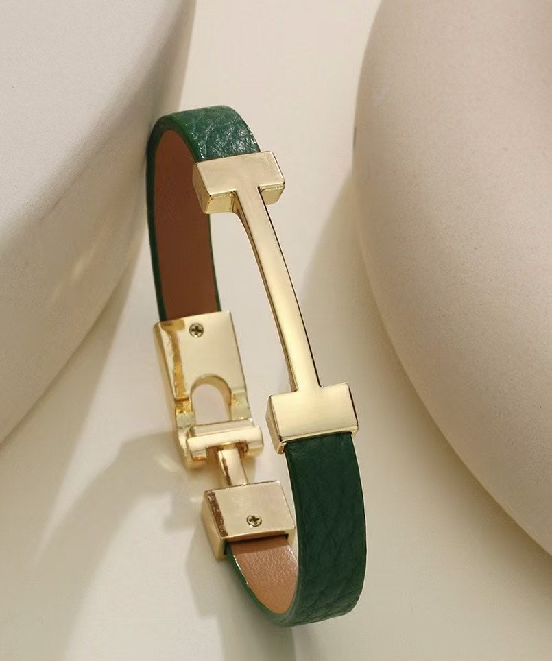 The T-Bar – Vegan Leather Bracelet