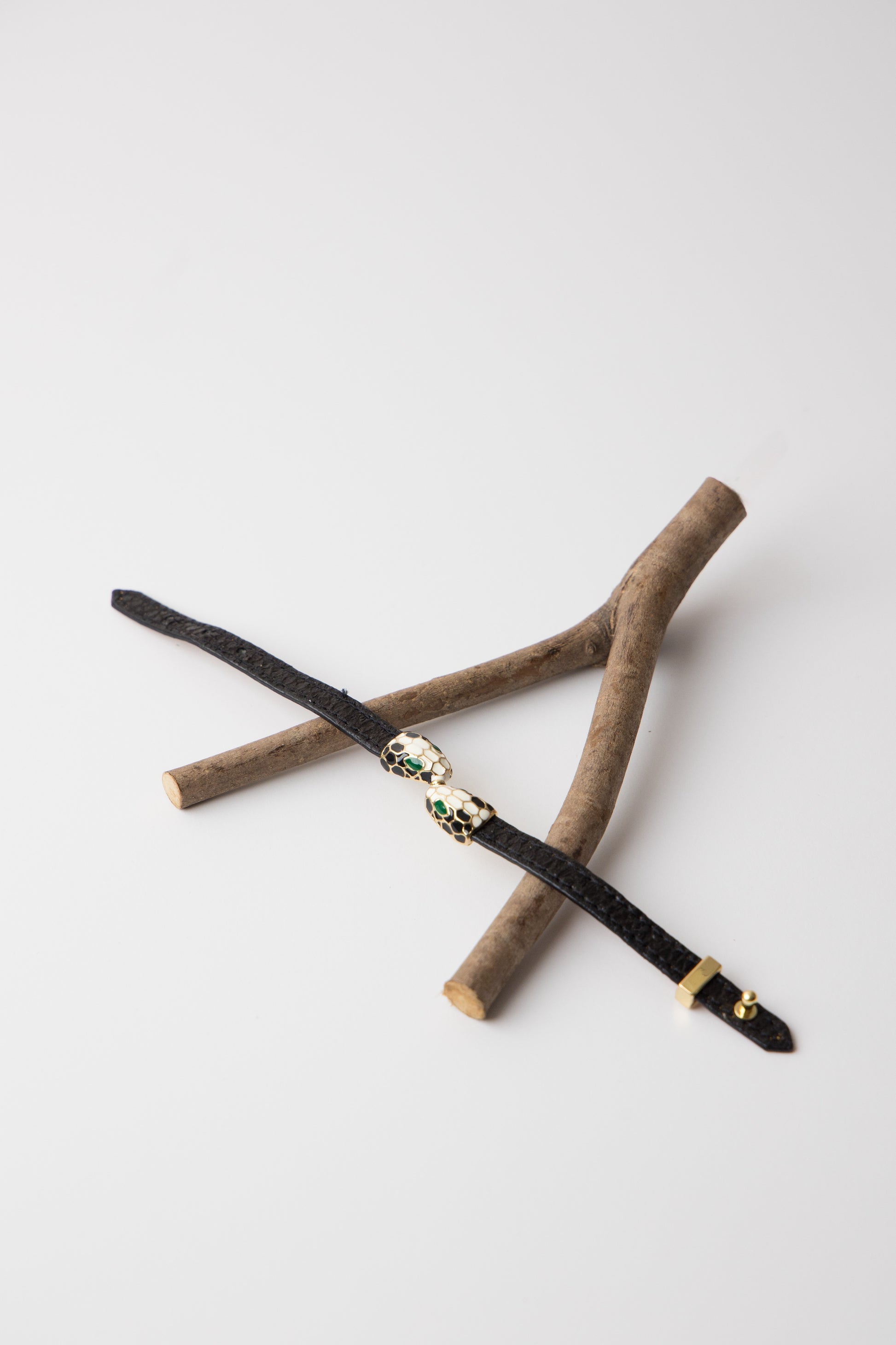 Serpent Wrap – Vegan Leather Bracelet