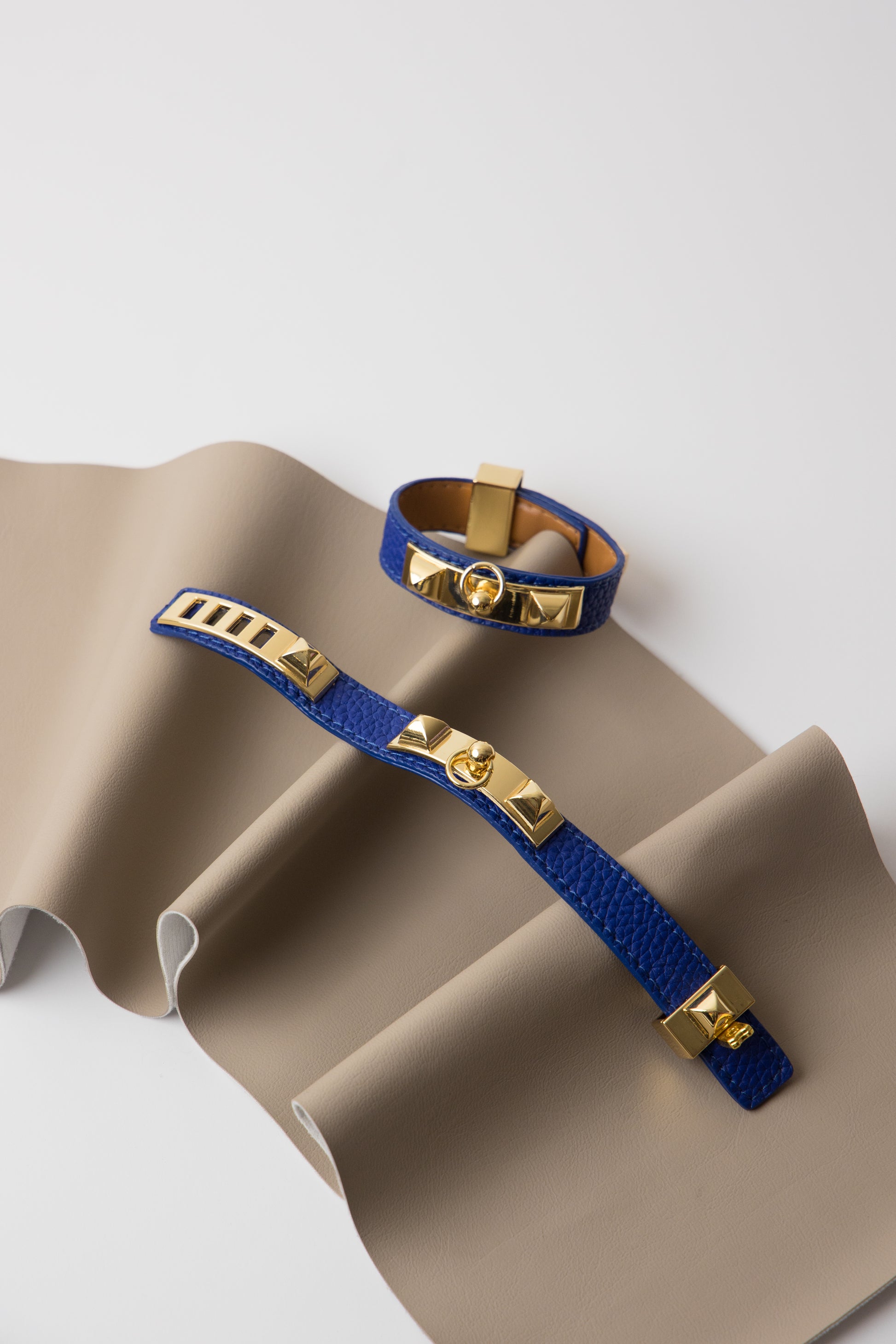 Pyramid Wrap – Vegan Leather Bracelet