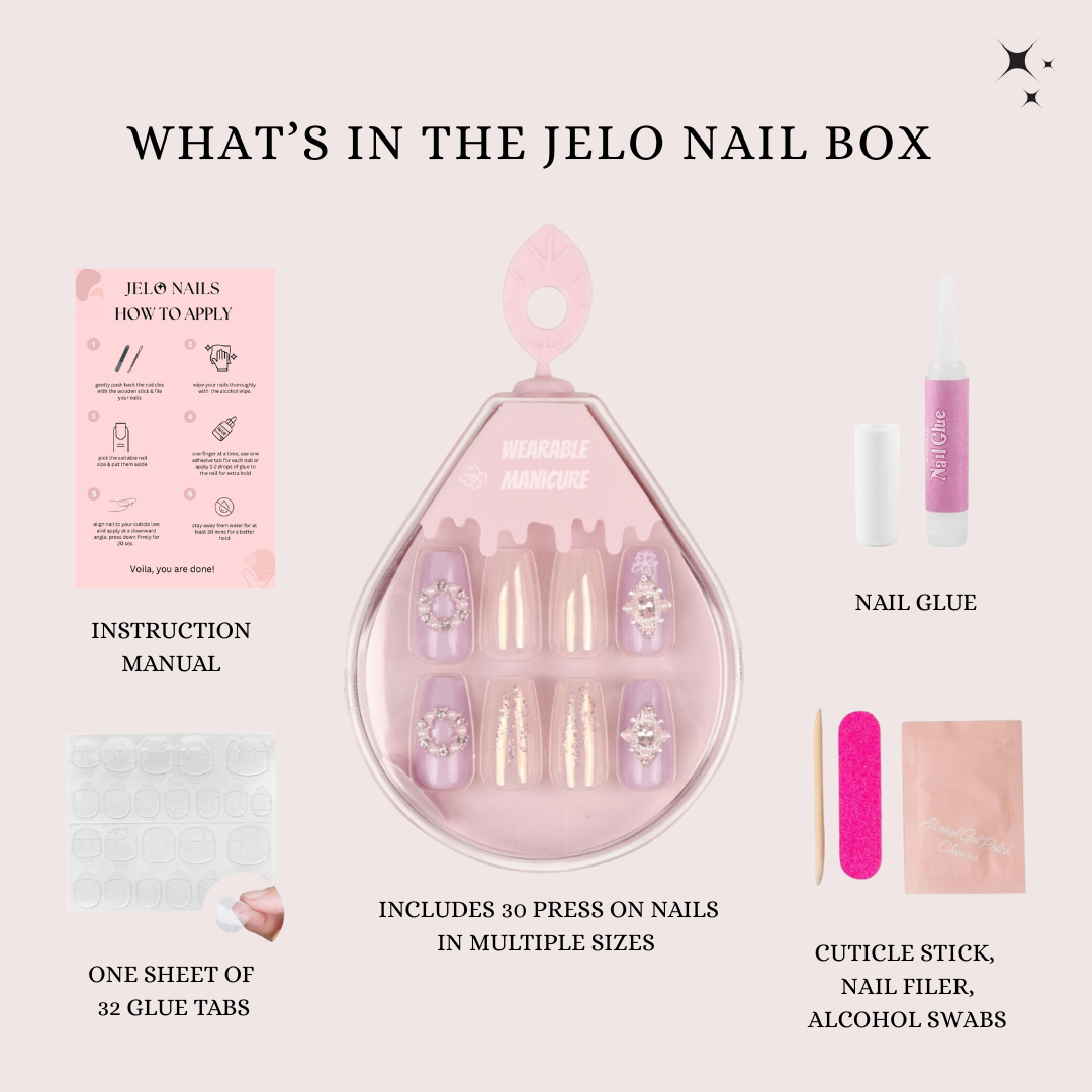Lavender Dream Soft Gel Press On Nails