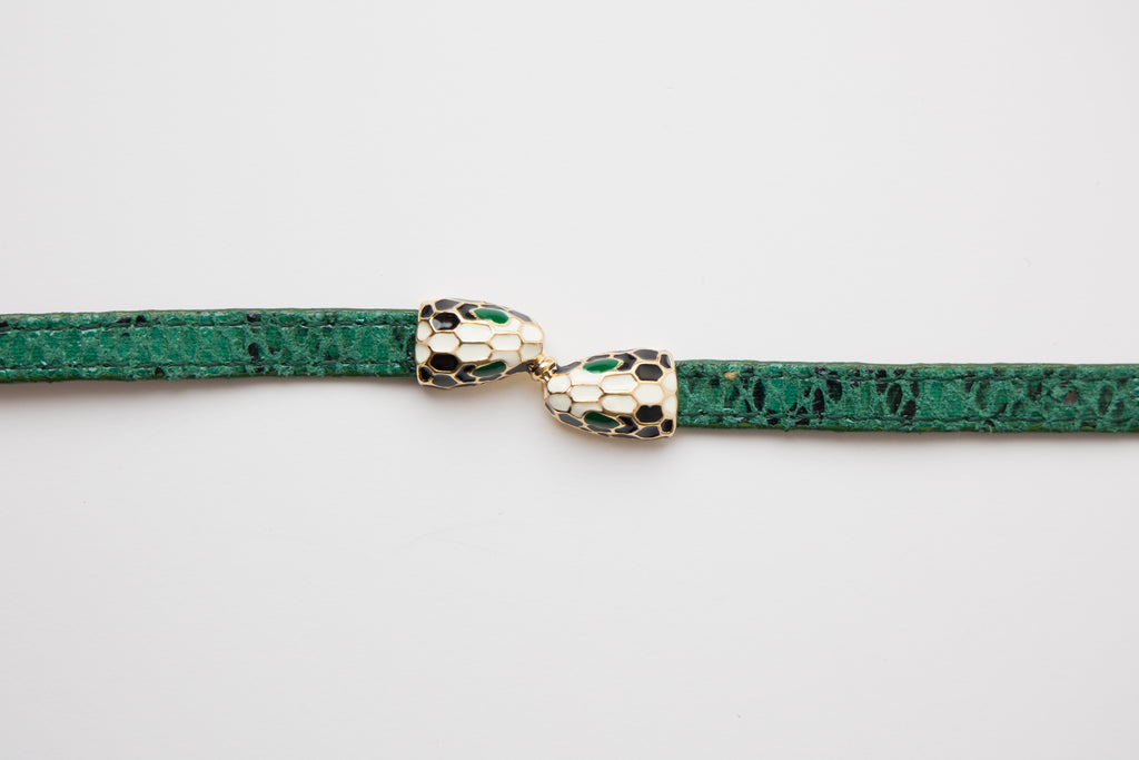 Serpent Wrap – Vegan Leather Bracelet