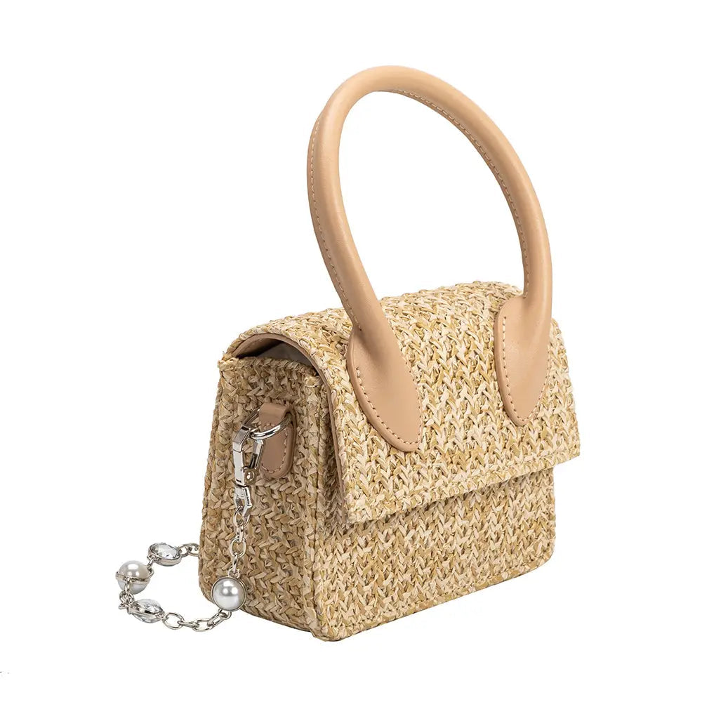 Elevate your style with our trendy collection of bags, featuring woven textures, bold details, and versatile straps. Perfect for adding charm and function to any look.