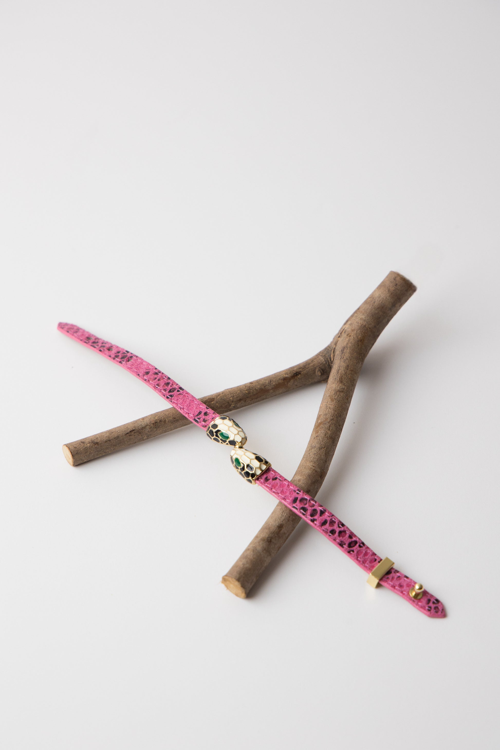 Serpent Wrap – Vegan Leather Bracelet