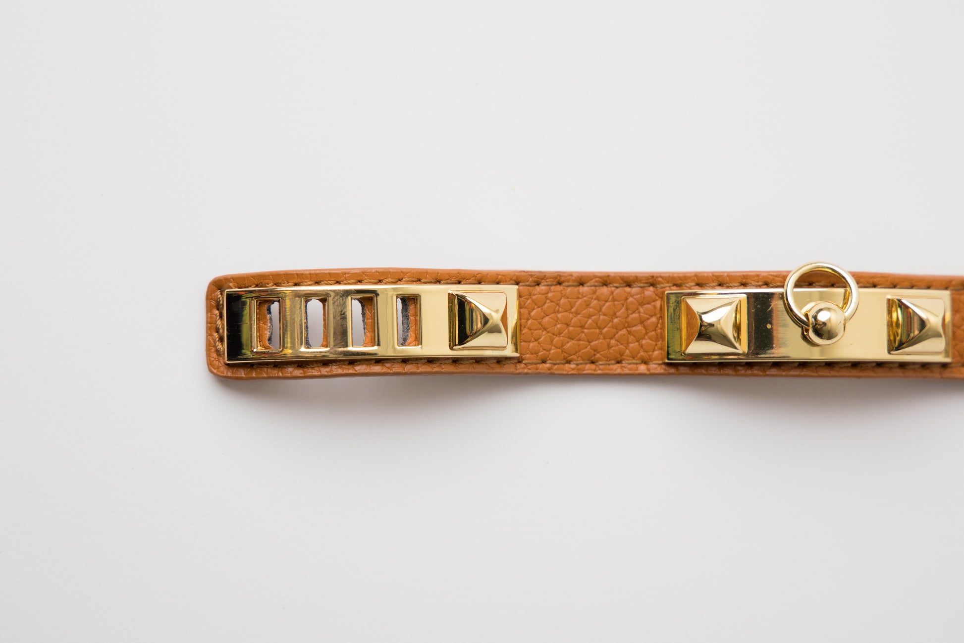 Pyramid Wrap – Vegan Leather Bracelet
