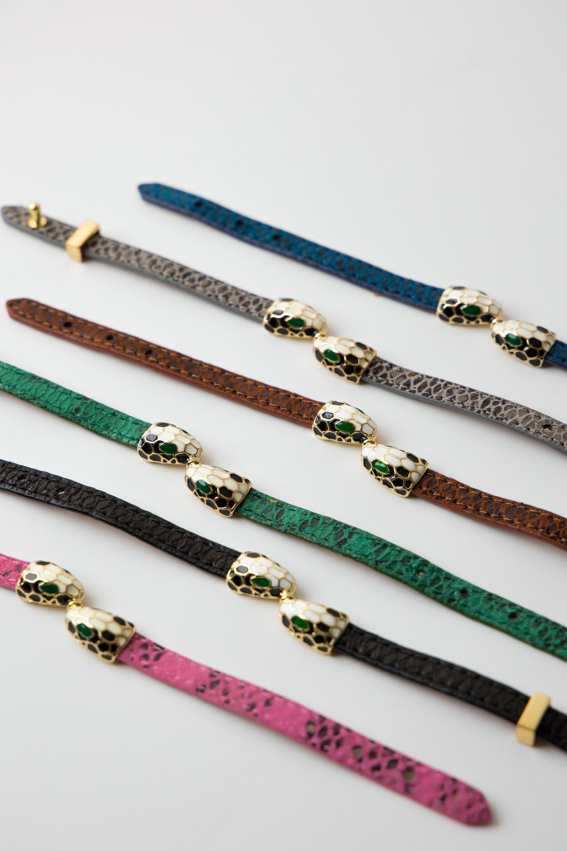 Serpent Wrap – Vegan Leather Bracelet