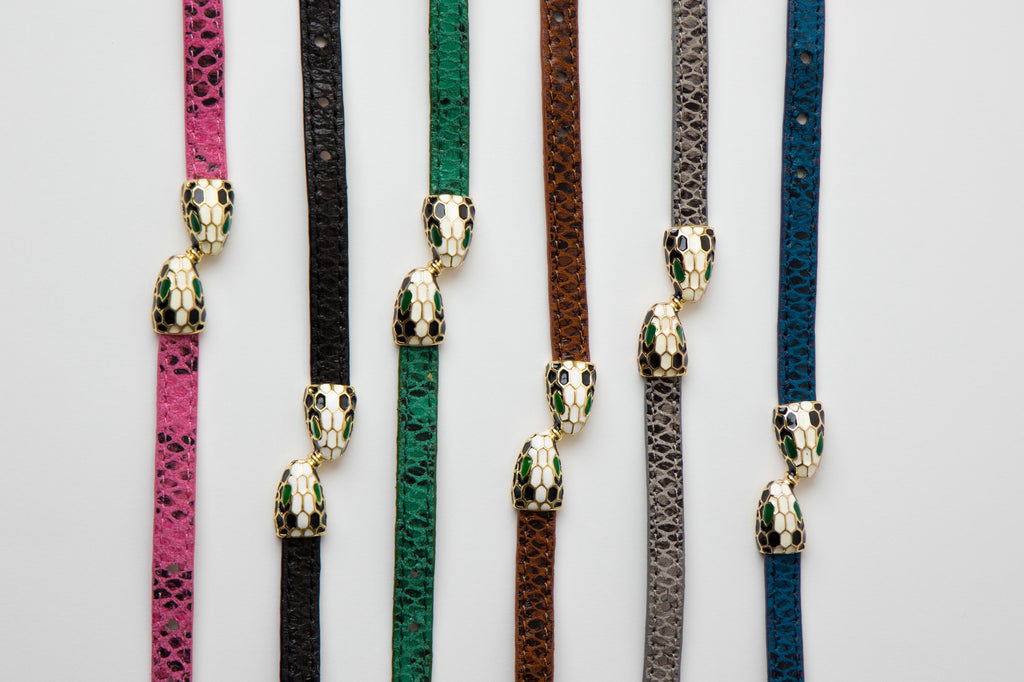 Serpent Wrap – Vegan Leather Bracelet