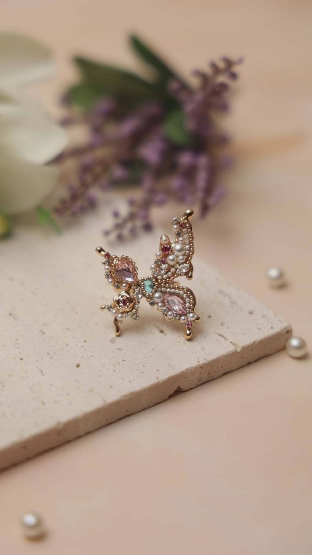 Celestial Butterfly Ring