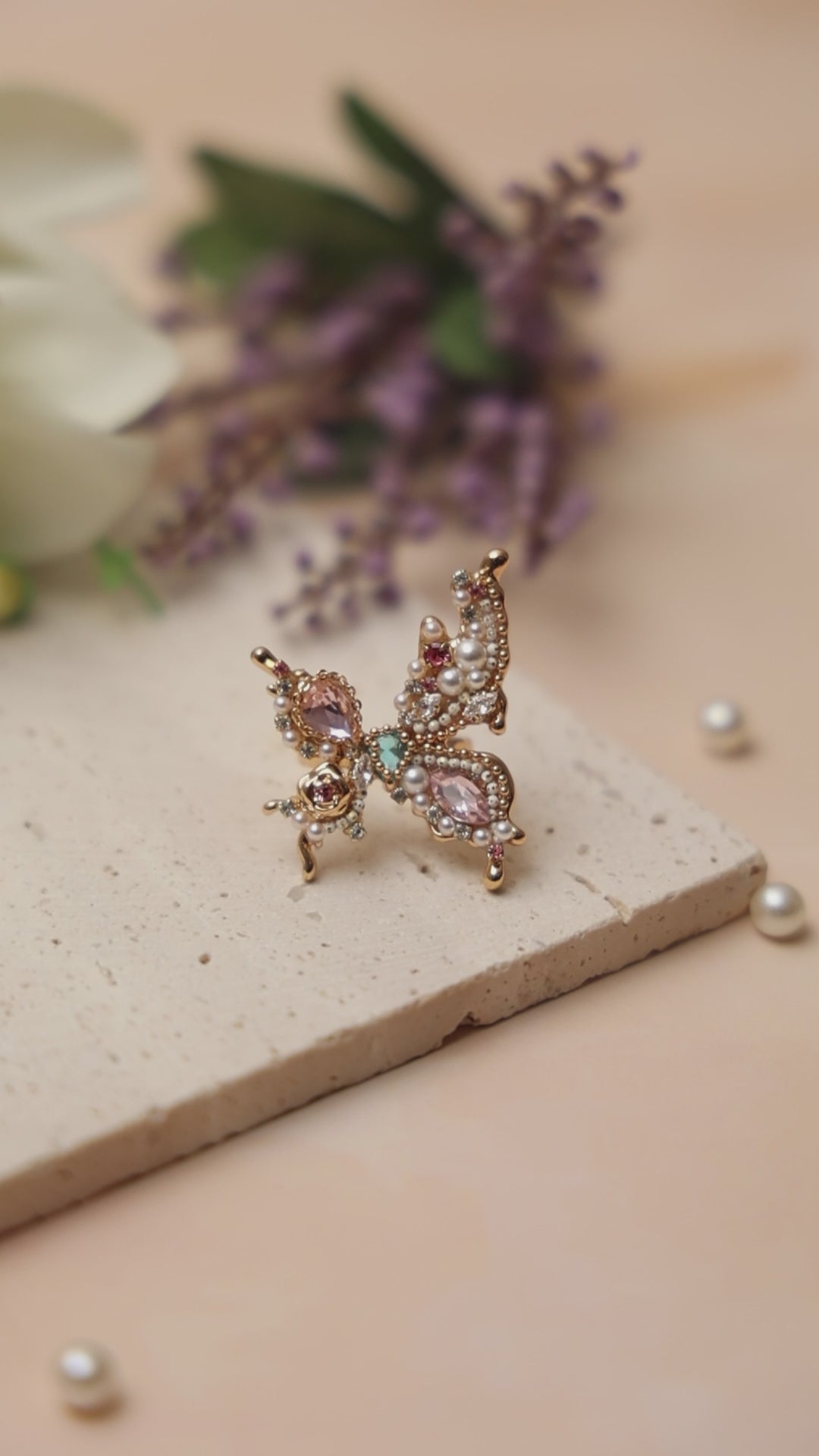 Celestial Butterfly Ring