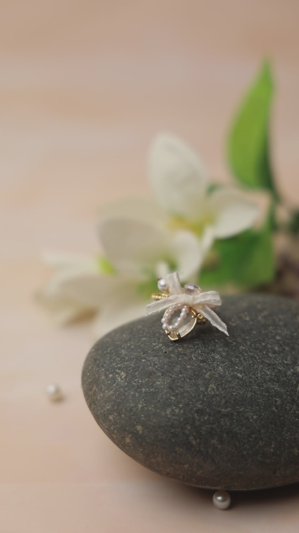 Freshwater Pearl Bow Ring